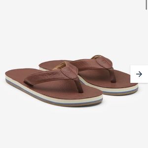 Peter Millar Leather Sandals / Flip Flops / shoes